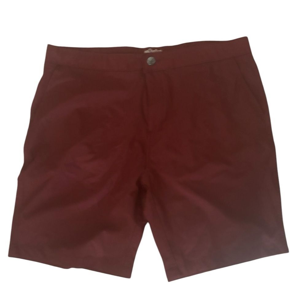 Mr Swim Maroon Men’s Swim Shorts w/ interior drawstrings -size 36